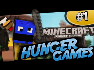 hunger games minecraft pocket edition [pe] | i'm lucky ;) | ep01