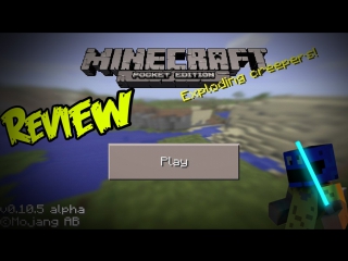 minecraft pocket edition [pe] v 0 10 5 alpha [1080p] full review apk