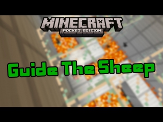 walkthrough - guide the sheep - minecraft pe (pocket edition)