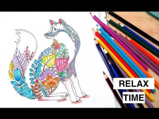 stationery shopping   coloring book anti-stress relax time