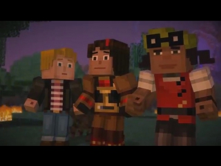 minecraft story mode 10 (remember the past)