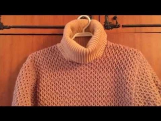 winter crochet sweater