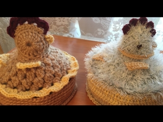 easter hen crochet