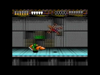 battle toads double dragon, snes [part 3, inside the ship]