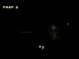 five nights at freddys 3 - 1 - i'm an idiot