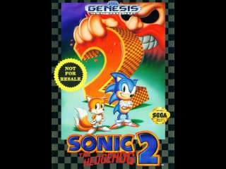 sonic the hedgehog 2 - sega genesis [1st series. emerald hill]