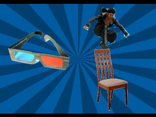 o m 1 chair, parkour and 3d blocks in minecraft