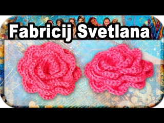 rose, crochet for beginners, crochet.