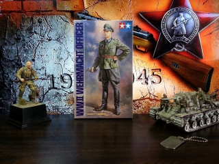 wermacht officer ( painting in progress 1:16) the next stage of painting the german officer is completed )